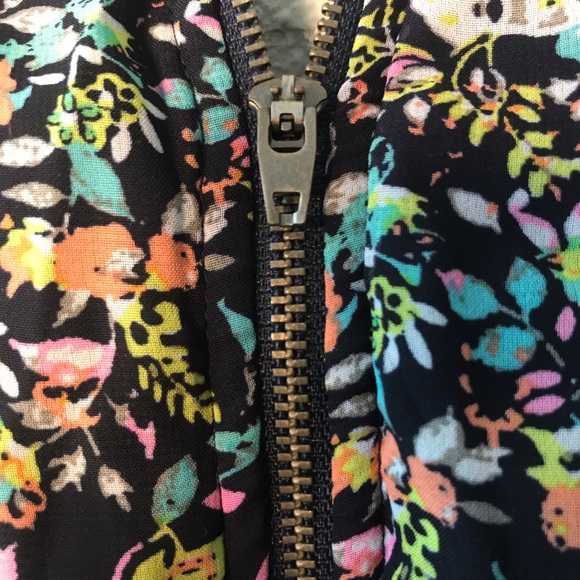 Floral print dress(M) - Picture 4 of 7